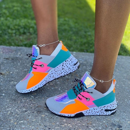 Multicolor sneakers