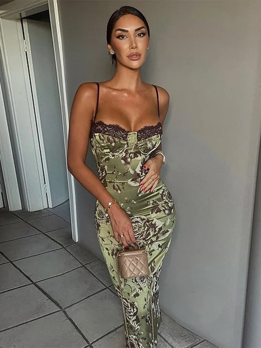 Bodycon jurk met print