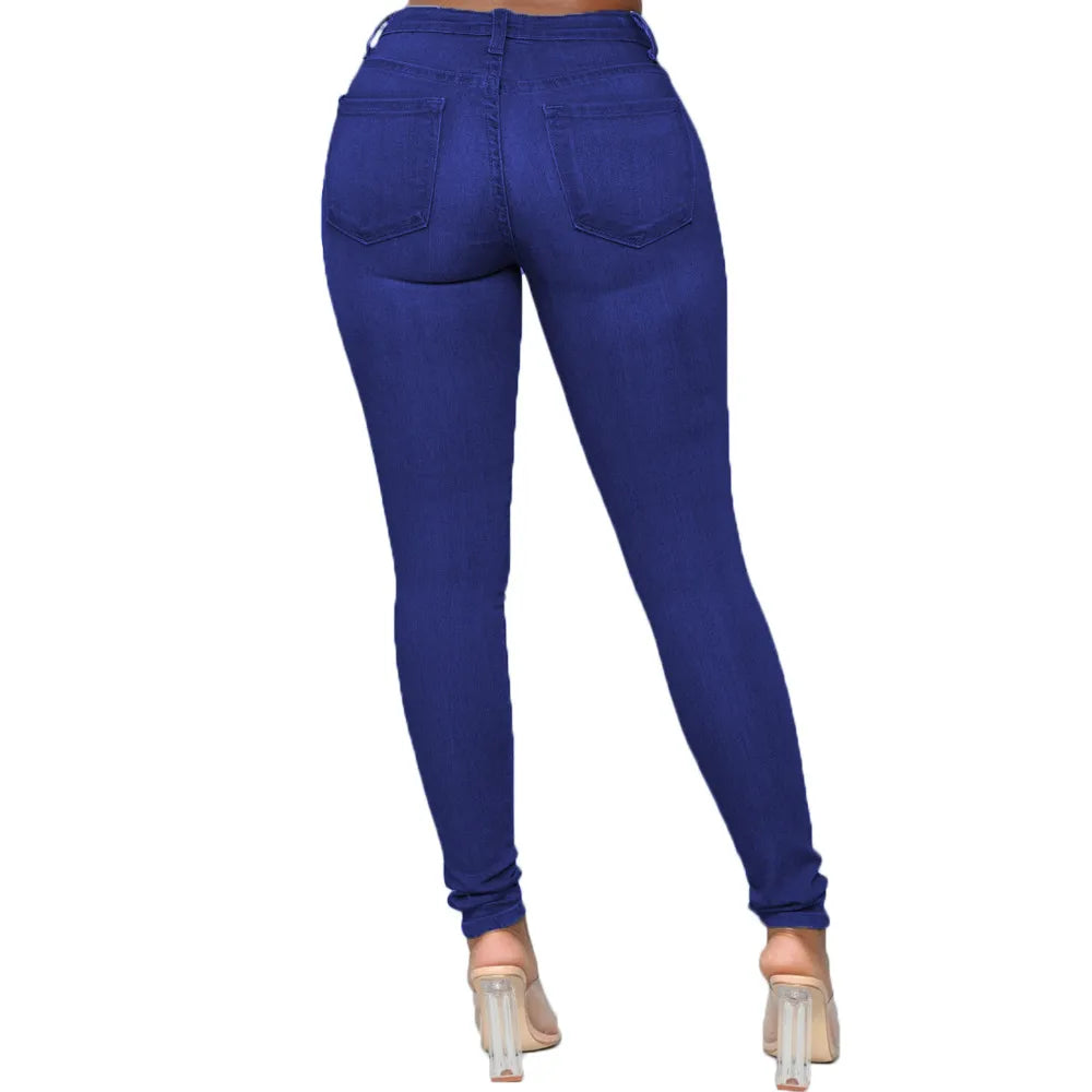 Rekbare oversized skinny jeans - Amira