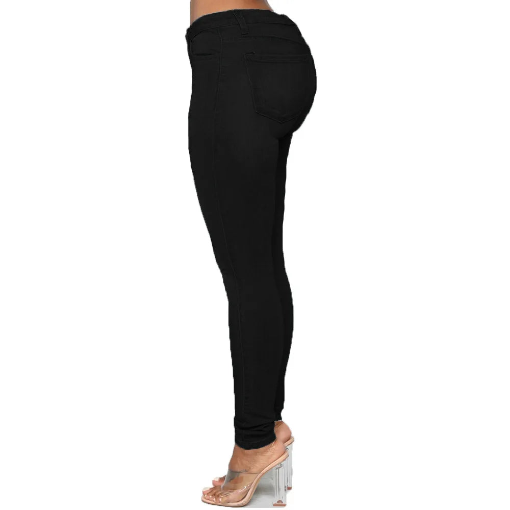 Rekbare oversized skinny jeans - Amira