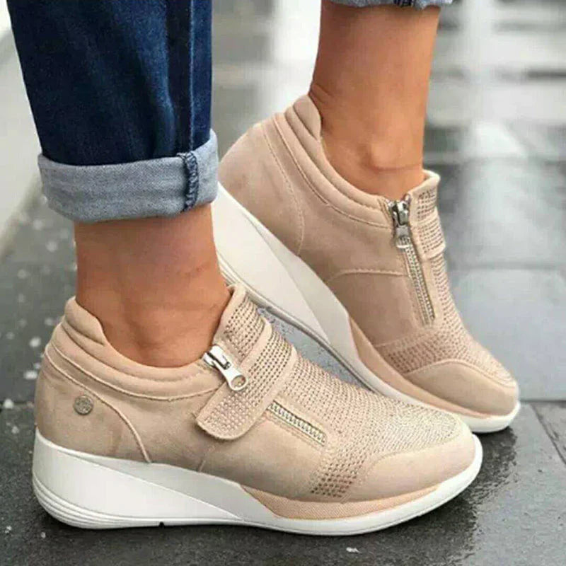OrthoEase Orthopedische Dames Sneakers met Anti-Shock Zolen