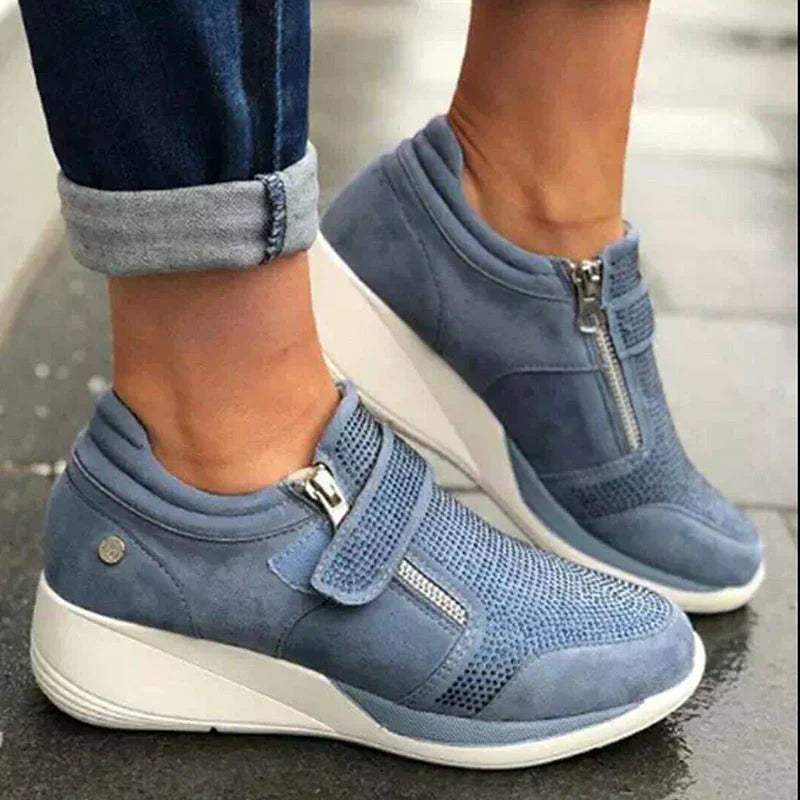 OrthoEase Orthopedische Dames Sneakers met Anti-Shock Zolen
