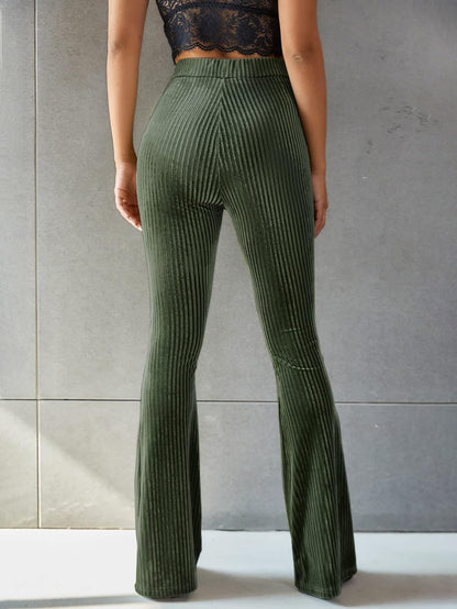 Helen | Corduroy broek met hoge taille