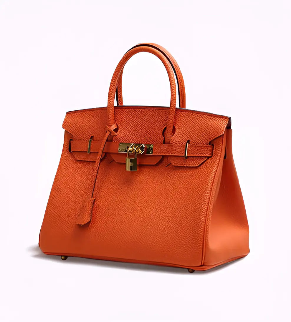 Adeline  | elegante grote handtas met lycheepatroon