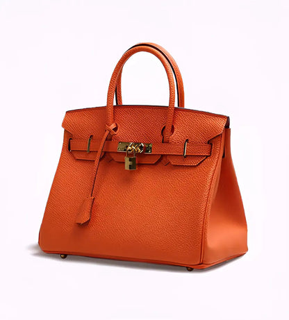 Adeline  | elegante grote handtas met lycheepatroon