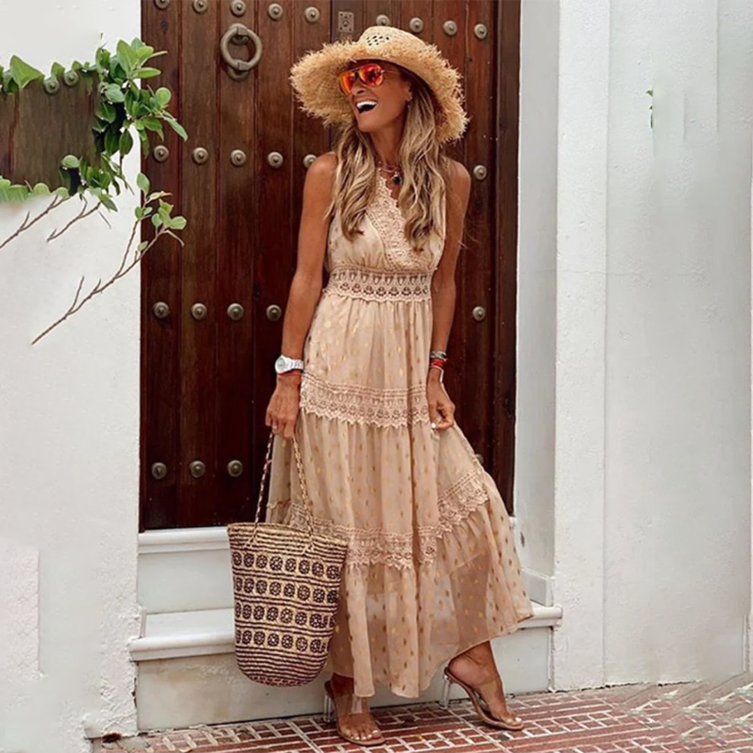 Almina - Zomerse Elegantie Jurk
