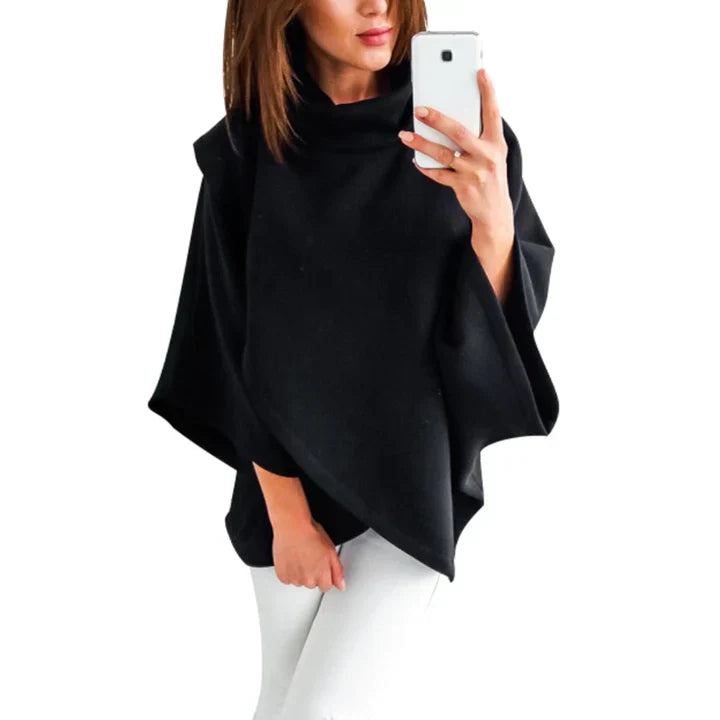 Annele Dekker Poncho Coltrui | Korte trendy sweater dames
