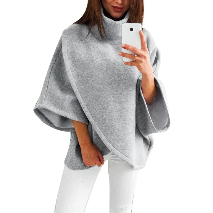 Annele Dekker Poncho Coltrui | Korte trendy sweater dames