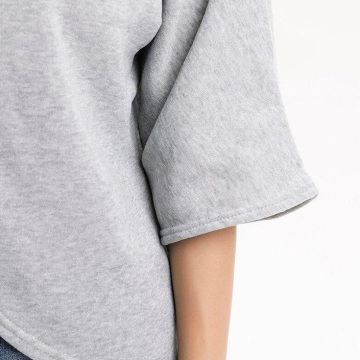 Annele Dekker Poncho Coltrui | Korte trendy sweater dames