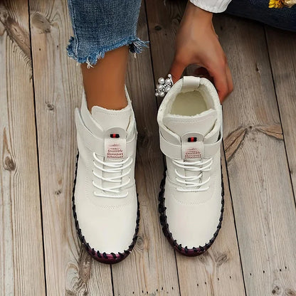 Jonell - Handgemaakte Leren Sneakerlaarzen