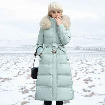 Beaumont Parka | Lange Waterdichte puffer winterjas met bontkraag voor dames