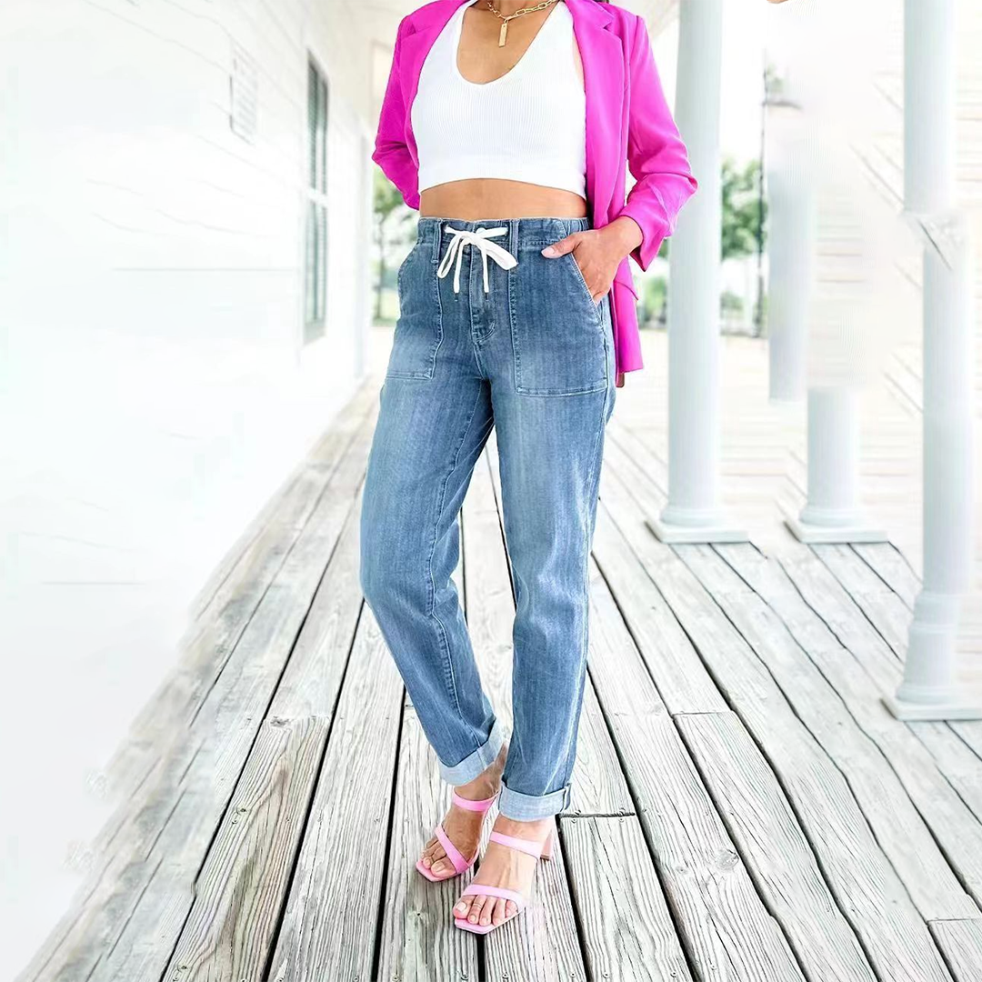 Stretchy jogging broek