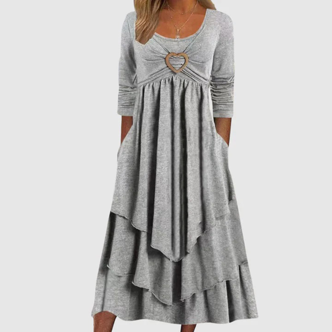 Ginevra™ - Casual lange jurk