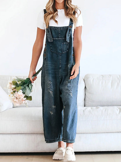 Phillis - Denim Overall