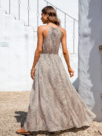 Maxi jurk met print