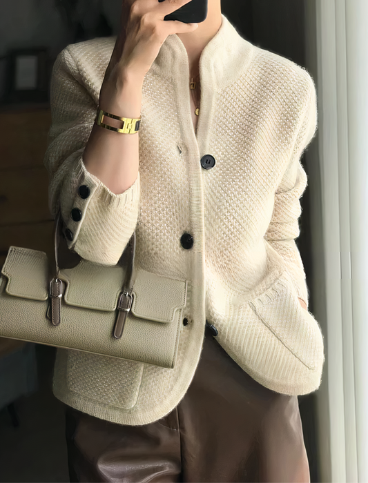 Mariana | Vest gemaakt van 100% kasjmier