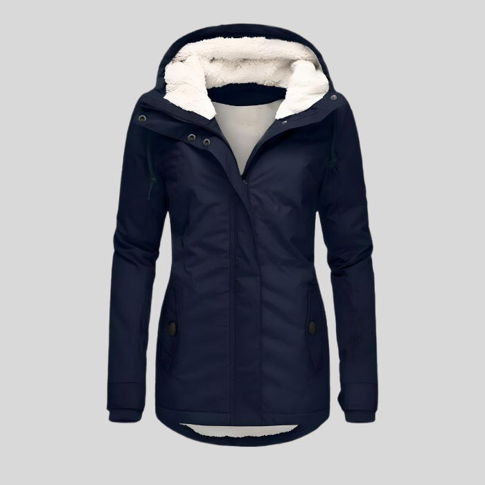 ModeParisienne® Teresa - Lange Waterdichte Winterjas met Capuchon & Voering