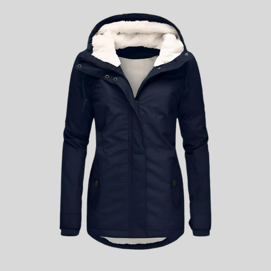 ModeParisienne® Teresa - Lange Waterdichte Winterjas met Capuchon & Voering