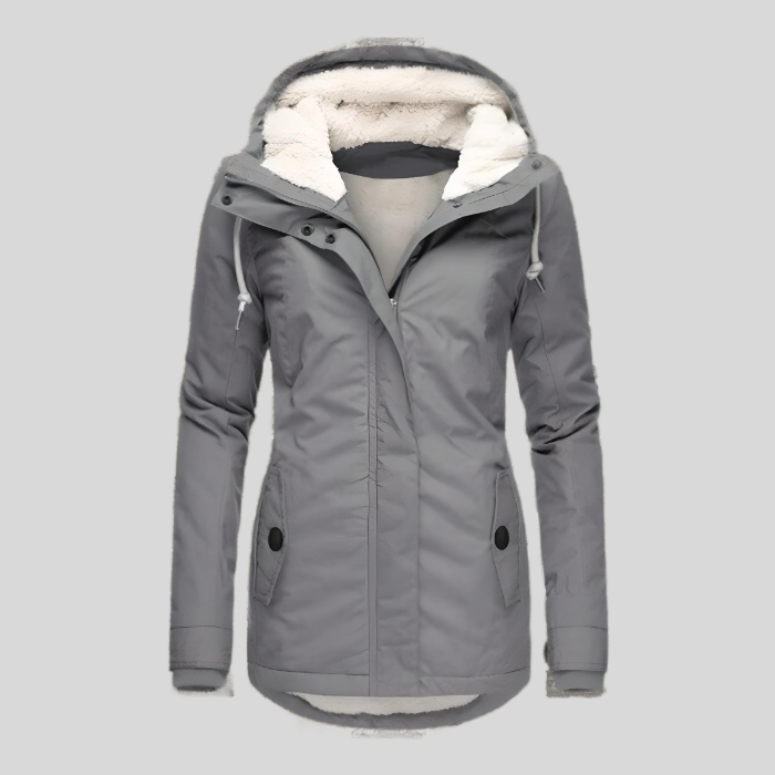 ModeParisienne® Teresa - Lange Waterdichte Winterjas met Capuchon & Voering
