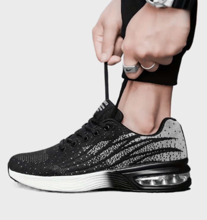 Hugo - Lichtgewicht sneakers voor heren met gekleurde tussenzolen schoenen