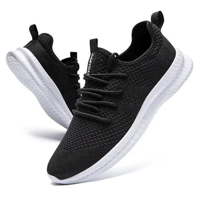 Lyla - Orthopedische Zwarte Comfort Sneakers