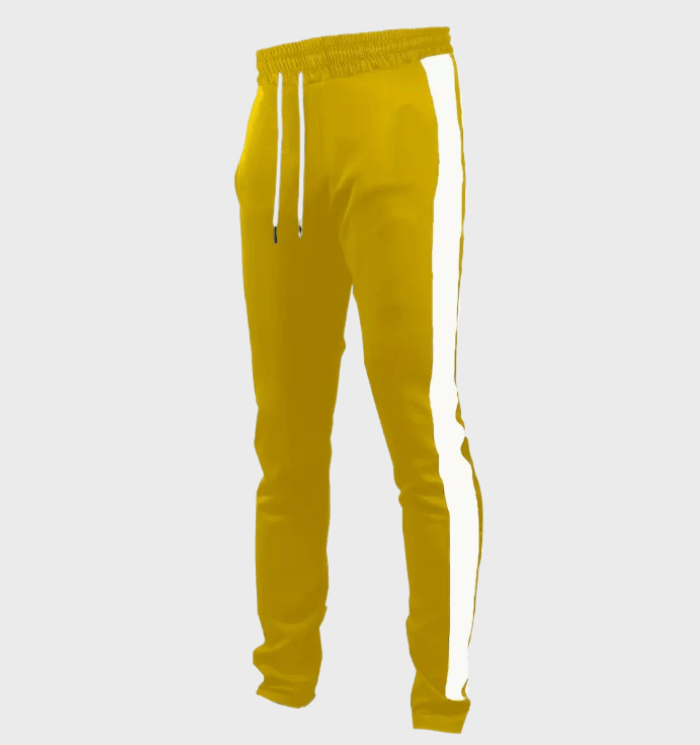 Conor -  Skinny joggingbroek met ribbels voor heren met zijzakken