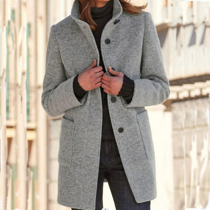 Beaumont Mantel | Moderne lange winterjas voor dames
