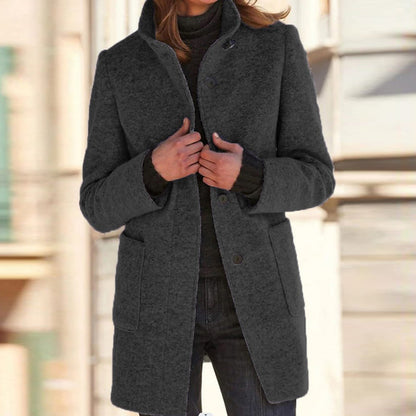 Beaumont Mantel | Moderne lange winterjas voor dames