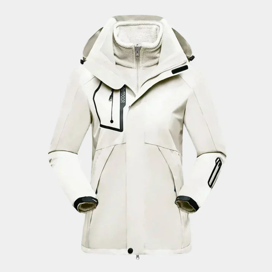 Beaumont Ski Parka | Mooie super warme winterjas met vest voor dames