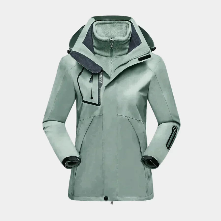 Beaumont Ski Parka | Mooie super warme winterjas met vest voor dames