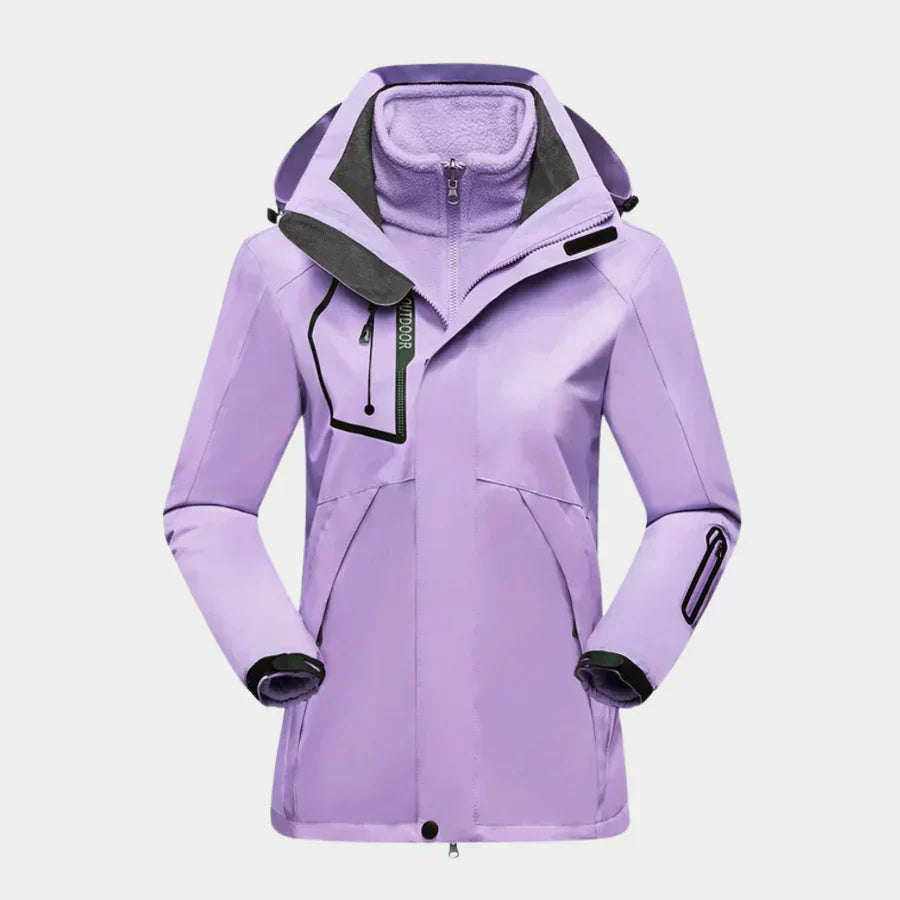 Beaumont Ski Parka | Mooie super warme winterjas met vest voor dames