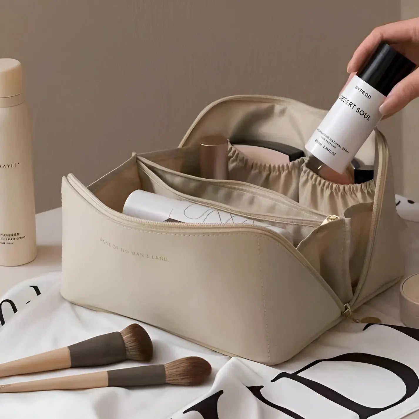 Chicnomad | luxe cosmetische tas met stijlvol ontwerp