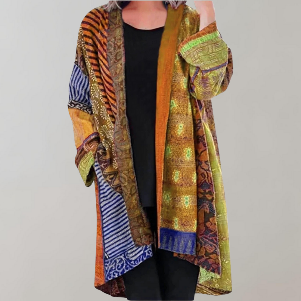 Lange mouw vintage trui