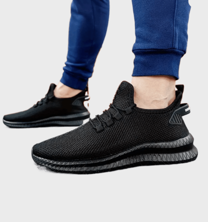 Donnie -  Lichtgewicht en met textiel ontworpen halfhoge sneakers voor heren