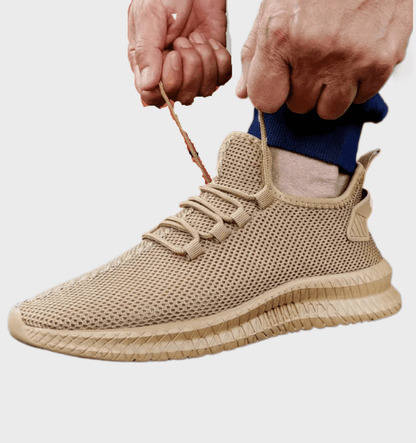 Donnie -  Lichtgewicht en met textiel ontworpen halfhoge sneakers voor heren