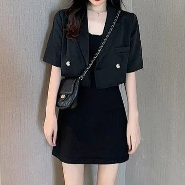 Iliana | Modieuze Cropped Blazer