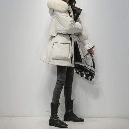 ModeParisienne® Faye - North Fay Winterparka met Bont voor Dames | Stijlvolle & Gezellige Bovenkleding