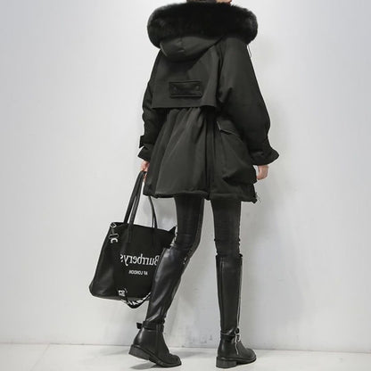 ModeParisienne® Faye - North Fay Winterparka met Bont voor Dames | Stijlvolle & Gezellige Bovenkleding