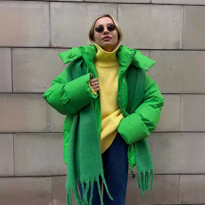 ModeParisienne® Ottilia | Chique Dames Pufferjacke voor Koude Dagen