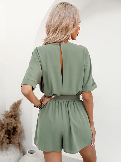 Playsuit met ceintuur