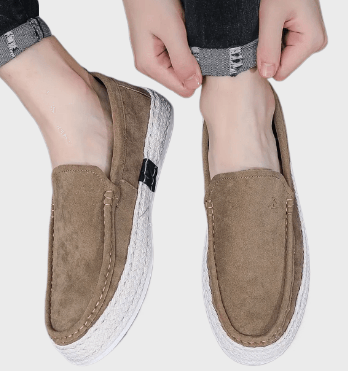 Watson -  Klassieke bruine loafers voor heren voor dagelijks gebruik schoenen