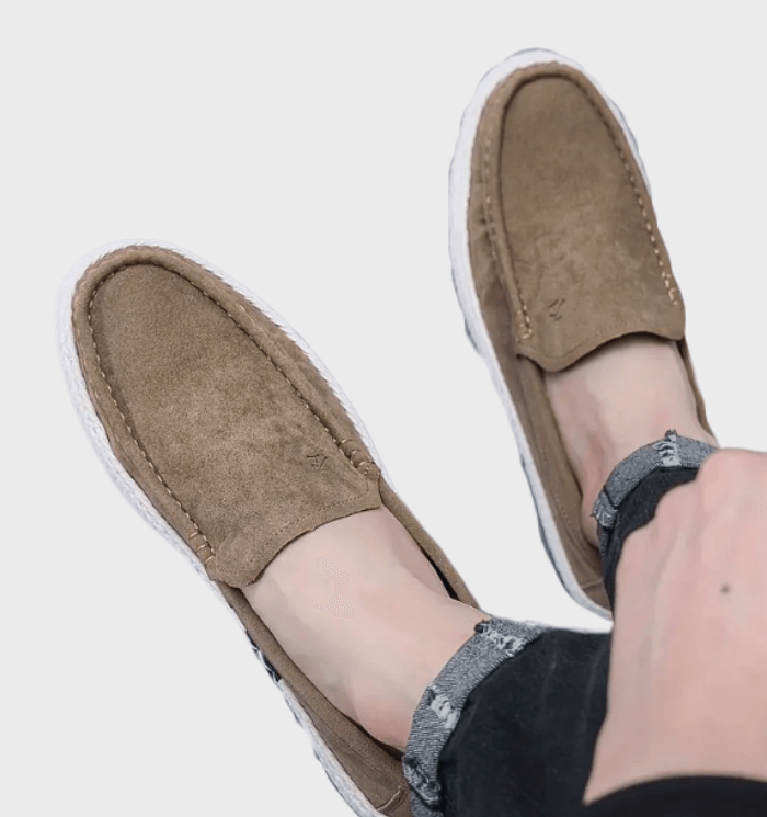 Watson -  Klassieke bruine loafers voor heren voor dagelijks gebruik schoenen