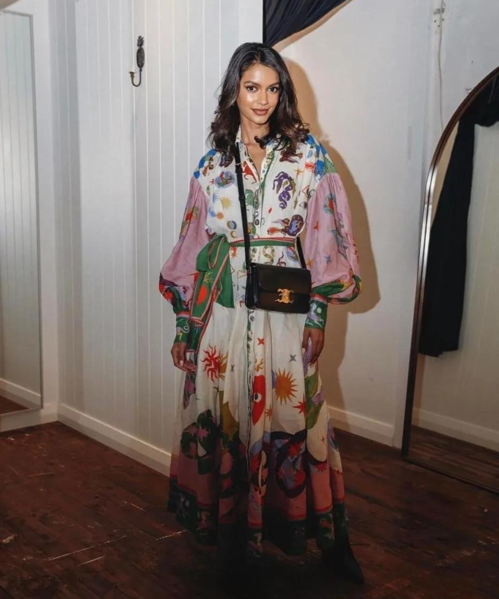 Vera Perla - Unieke en Stijlvolle Maxi Jurk voor Vrouwen