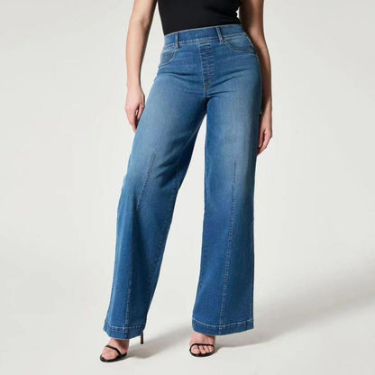 Stijlvolle dames flare broek