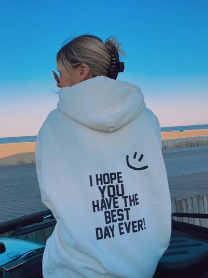 ModeParisienne® Alyana | Positieve Verklaring Hoodie voor Vrouwen | Versterk Je Dag