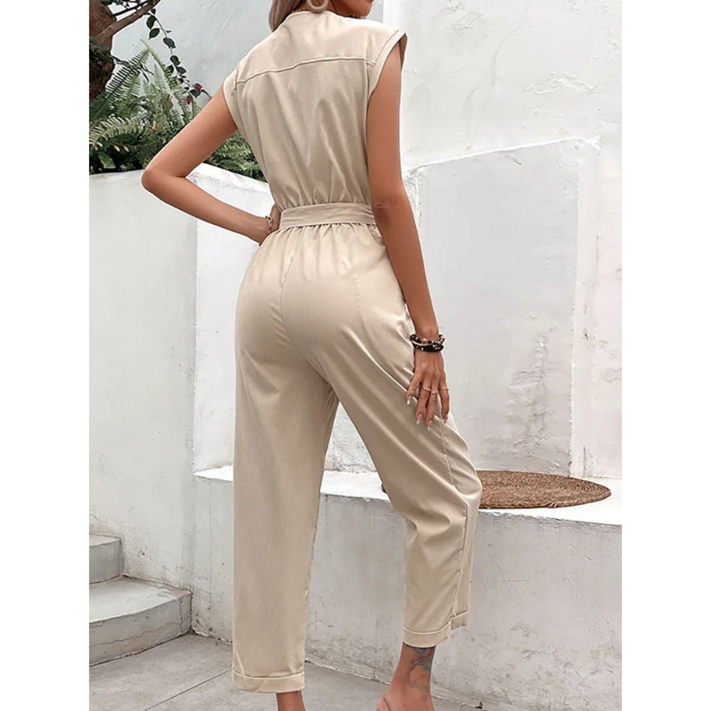 Sapphire | Elegante jumpsuit met v-hals
