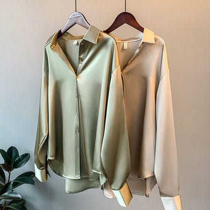 Gaye - Regine Zijden Blouse - Retro & Klassiek