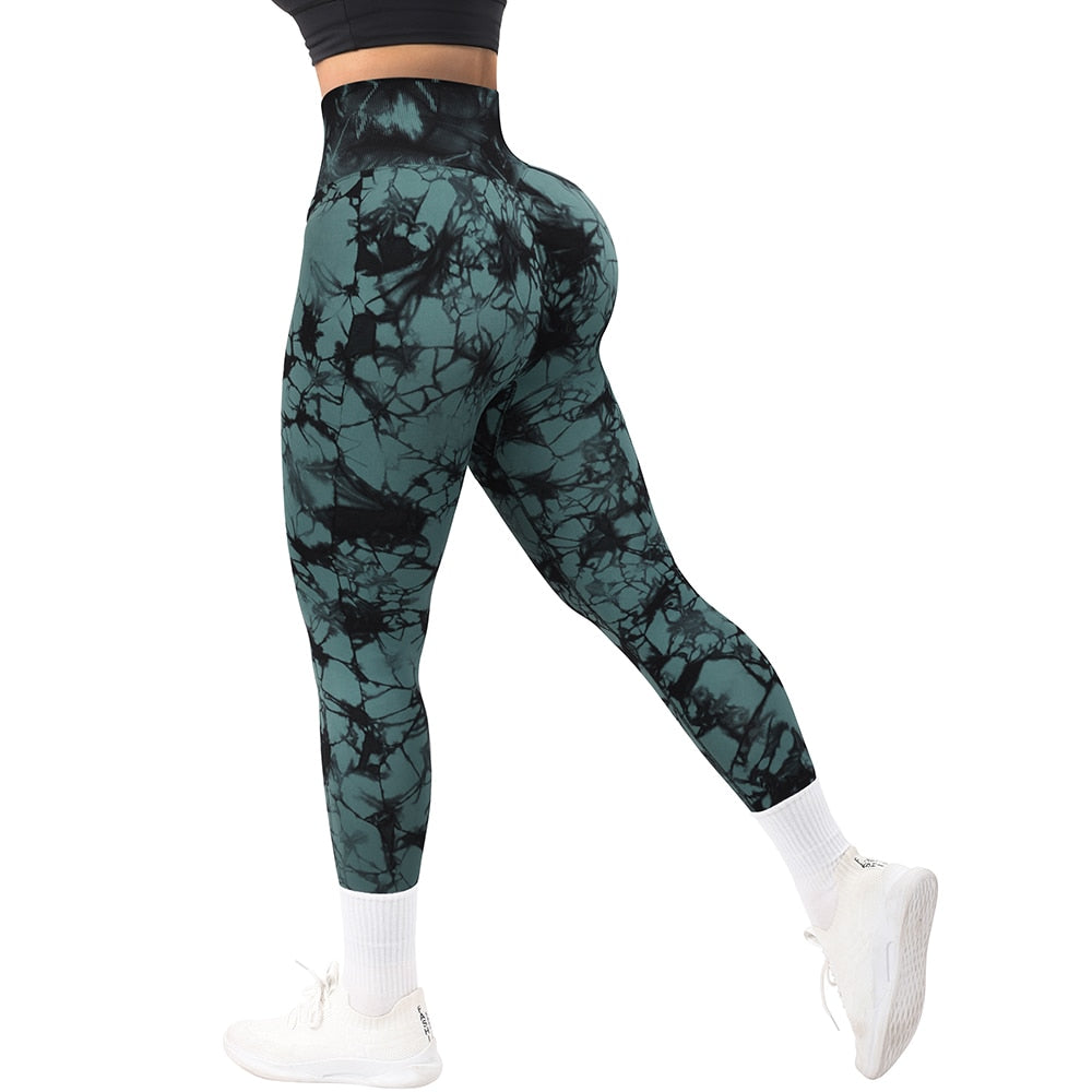 Hoge taille opstaande legging voor dames
