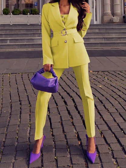 Two piece set suit
