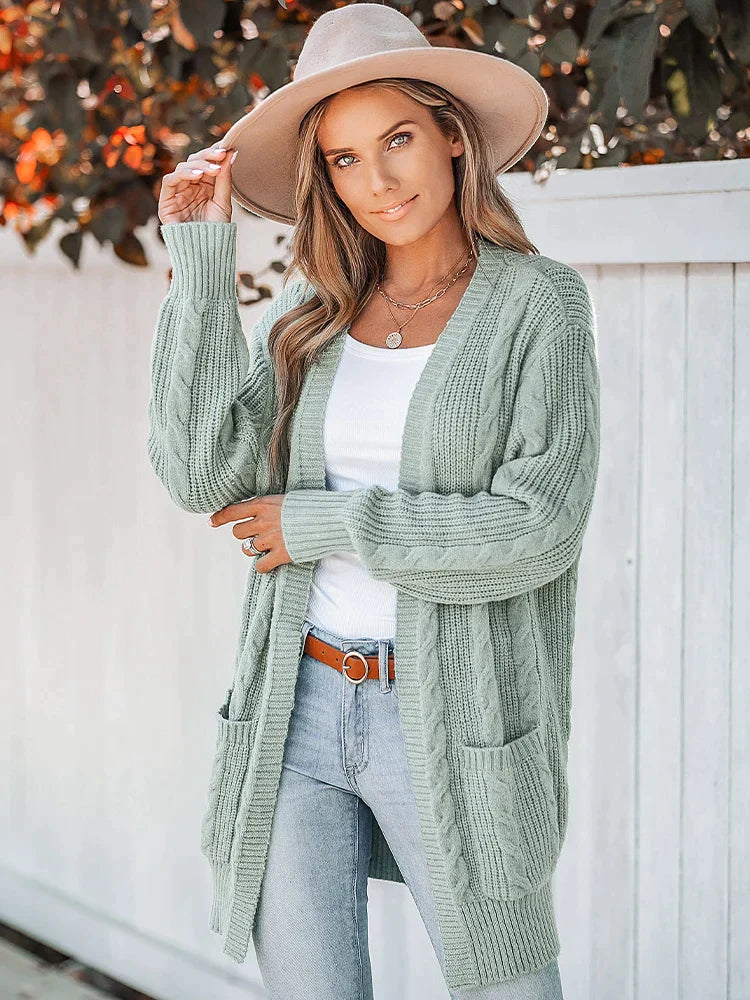 Bianca | Casual vest met lange mouwen